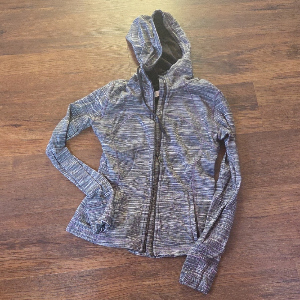 Lululemon Charcoal Gray Hooded Define Jacket